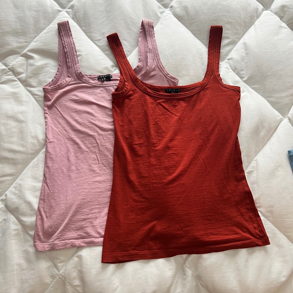 Theory Tanks- bundle of 2